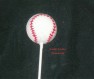 1407 Baseball Chocolate or Hard Candy Lollipop Mold